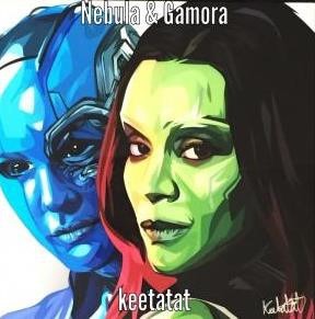 GAMORA & NEBULA