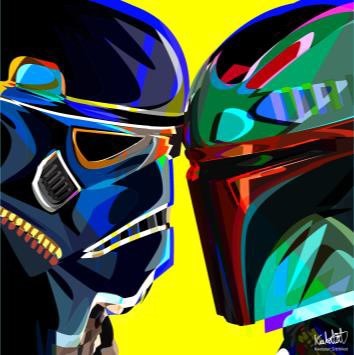 STORM TROOPER & BOBA FETT