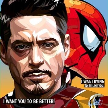 TONY & SPIDERMAN