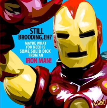 IRONMAN STILL BROODING