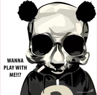 PANDA SMOKING