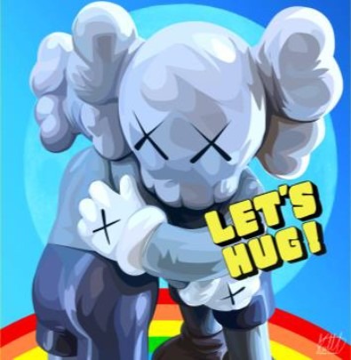 KAWS LET’S HUG