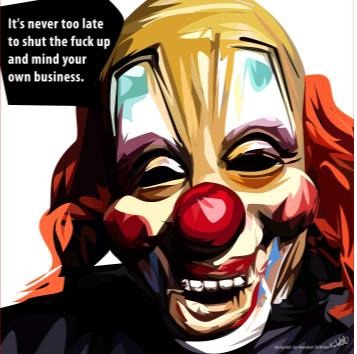 CLOWN WHITE