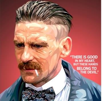 PEAKY BLINDERS-ARTHUR SHELBY