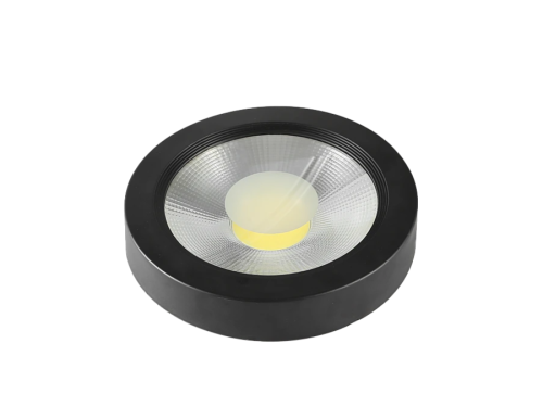 Black COB cup, 8 inch, 20 cm, 30 watt