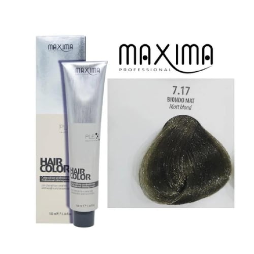 Maxima hair dye - number 7.17 - medium olive 100 m...