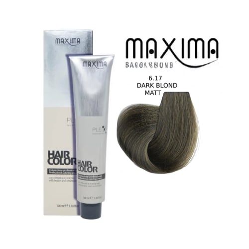 Maxima hair dye - number 6.17 - dark olive 100 ml