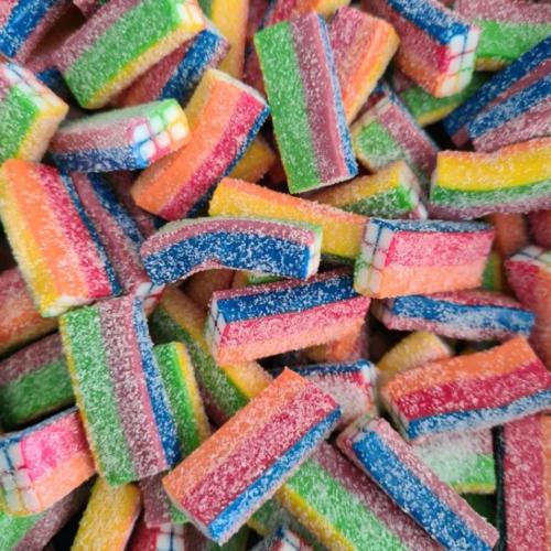 حلوى جلي الطوب بالفواكه المحشية - 100 جرام