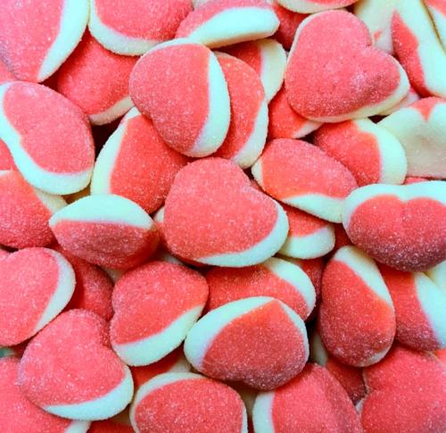 حلوى جلي بشكل قلب مزدوج 100 جرام