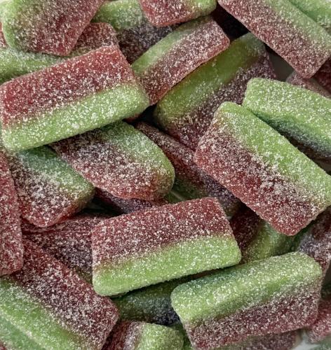 Gelly slices of sour watermelon - 33 grams