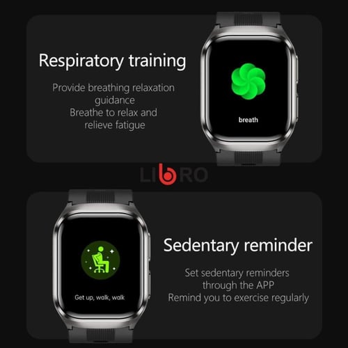 ليبرو - ساعة ذكية LIB-V88 - اسود