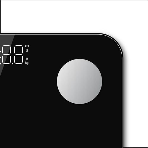 ميزان iStep المطور رقمي ذكي بتطبيق جوال - اسود