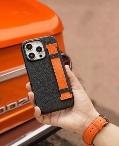 A-case -أمور برو - كفر حماية جلد ايفون 16 برو ماكس