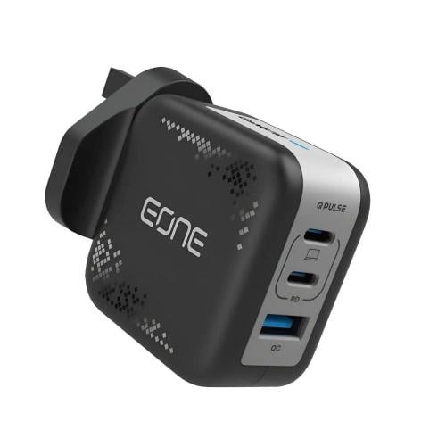 فيش جداري 67 واط 3 منافذ USB+PD بتقنية GaN من EONE...