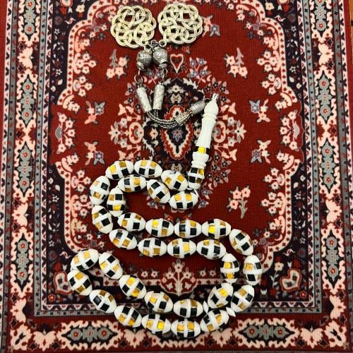 سبحة فاخرة عظم مطعم | عرض رمضان