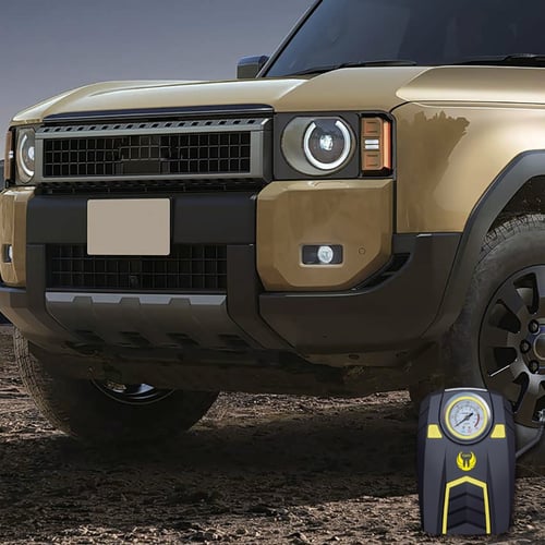 يوفو - مضخة هواء متعدد المهام أسطوانة واحدة مع مقي...