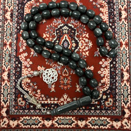 سبحة فاخرة بكلايت رمادي | عرض رمضان