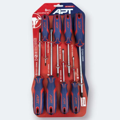 طقم مفكات 8 قطع من APT