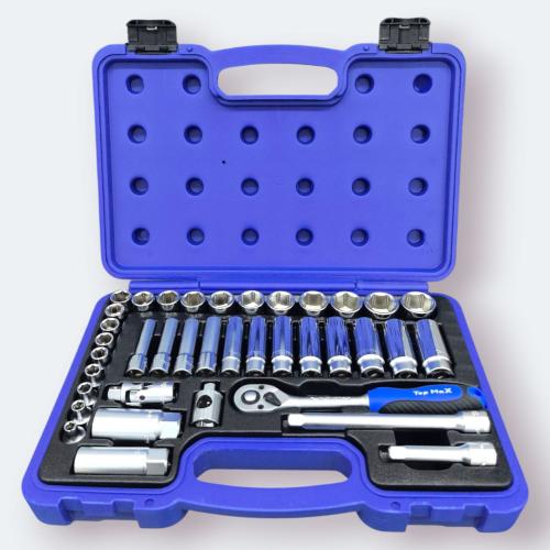 طقم حبوب تايواني 3/8 بوصة 38 قطعة توب ماكس