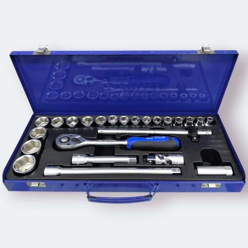 طقم حبوب تايواني 1/2 بوصة 24 قطعة سداسي - توب ماكس