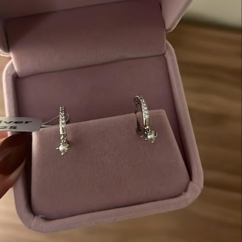 حلق فضة عيار 925
