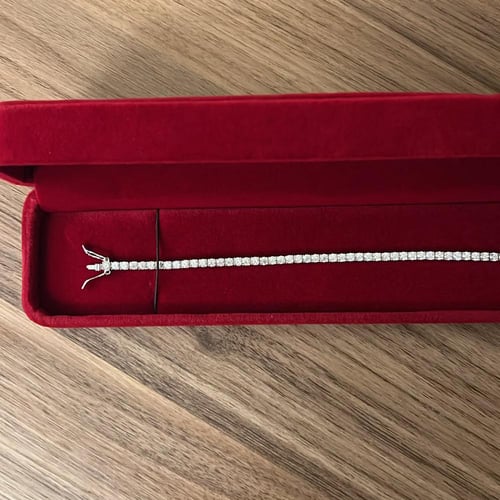 اسوارة تنس فضة عيار 925