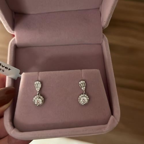 حلق فضة عيار 925