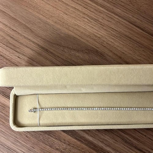 اسوارة تنس فضة عيار 925