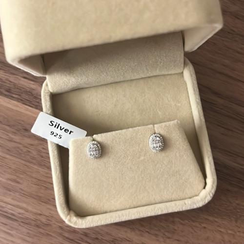 حلق فضة عيار 925