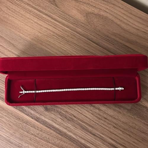 اسوارة تنس فضة عيار 925