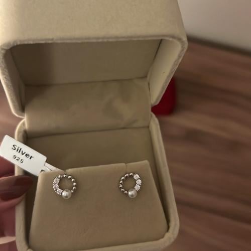 حلق فضة عيار 925