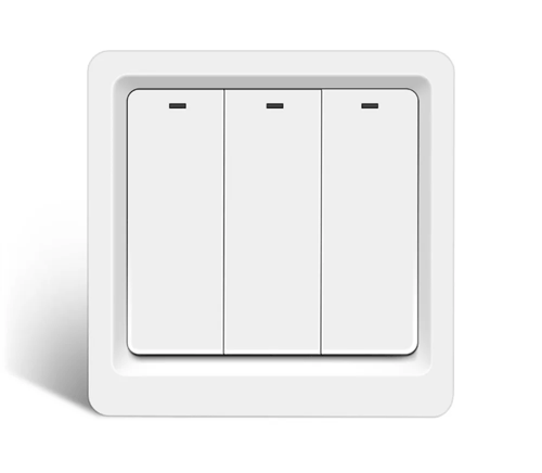 مفتاح إنارة ذكي بزر ( ثلاثي)