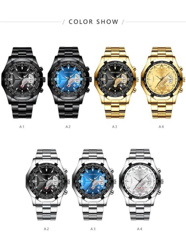 ساعة كوارتز رجالية