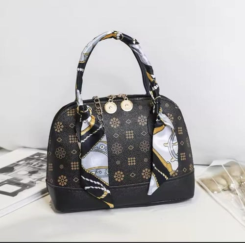 حقيبة يد مطبوعة