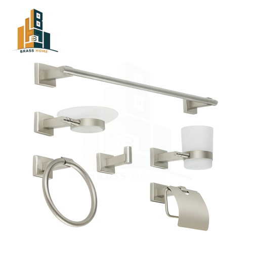 اكسسوار حمام عدد 6 قطع NE-18109 متعدد الالوان