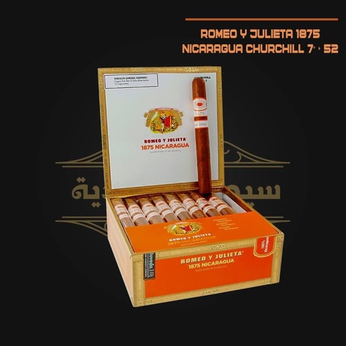سيجار روميو وجوليت 1875 نيكاراغوا تشيرتشيل