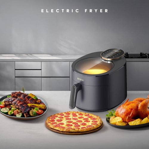 قلاية هوائية ريبون بسعة 5 لتر وقوة 1500 واط