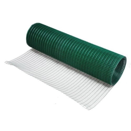 شبك حديد ملبس 10 كيلو معزول بمادة PVC متوفر بمقاسي...