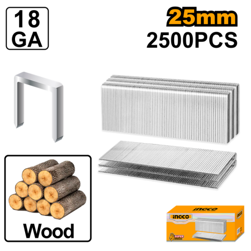 25mm Wooden Dowels, 2500 Pieces – INGCO