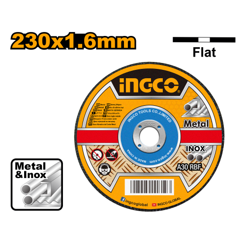 قص حديد 9"" 230 22.2x1.6 xملم