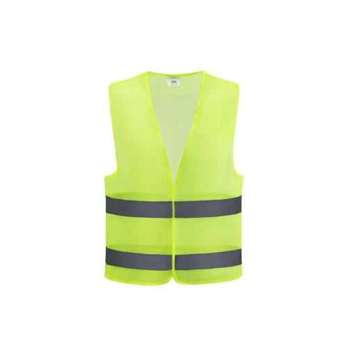 سترة سلامة عاكسة عالية الوضوح (برتقالي - اصفر )