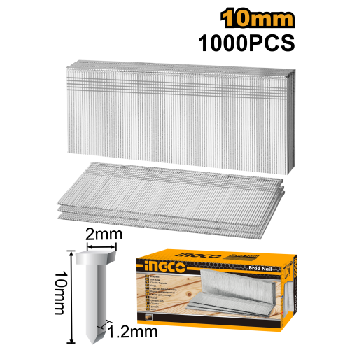 مسامير براد - 10 مم × 2 مم