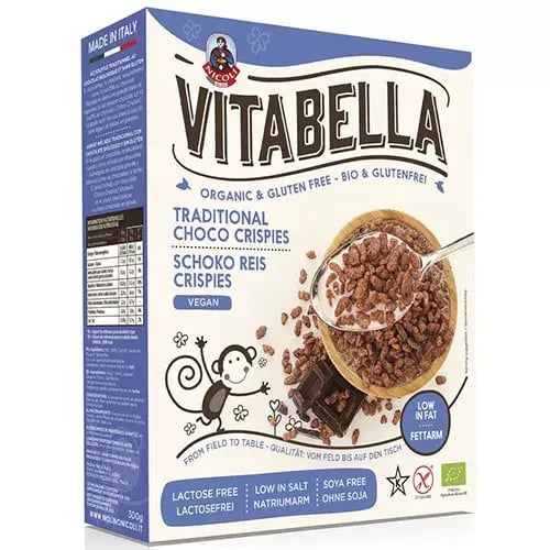 Vitabella Chocolate Crispy Rice Cornflakes