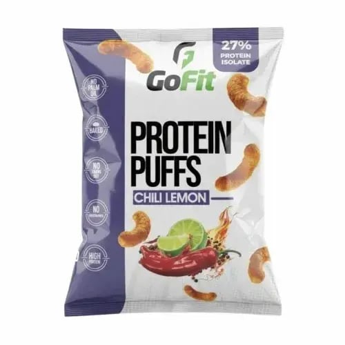 Protein puffs with pepper and lemon, Gofit
