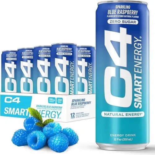 Cellucor Smart C4 Blueberry Flavored Energy Drink