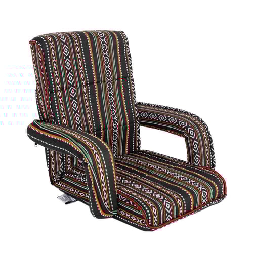 كرسي ارضي سدو بذراعين قابل لتعديل زاوية الجلوس للظ...