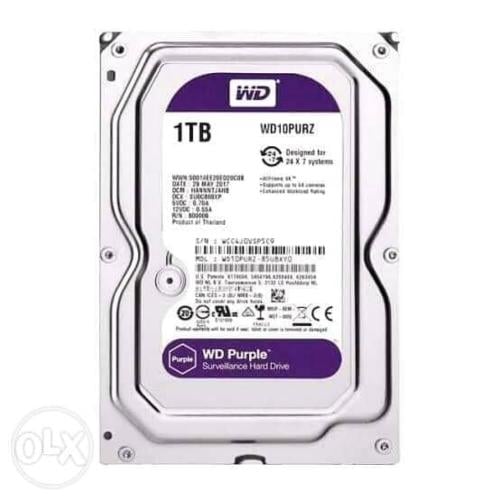 هارد ديسك WD Purple WD10PURZ 1TB