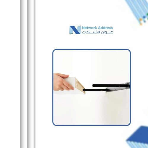 رف خشبي عائم لديكور الحائط من توريكس، بلون أبيض 60...