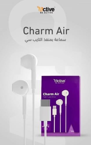 سماعة تايب سي اصلية من شركة Active