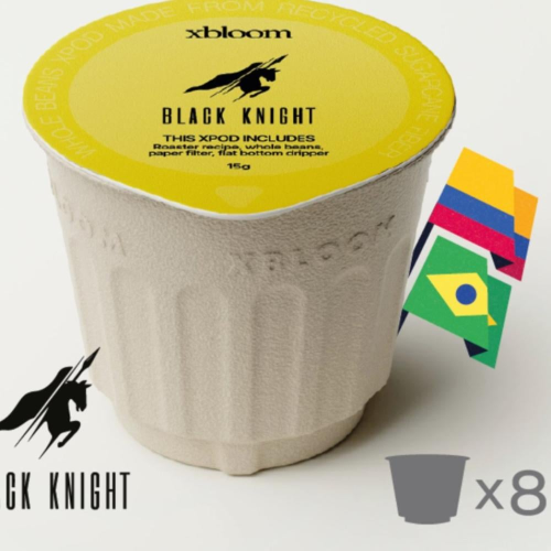 كبسولات قهوة xbloom أدهم من محمصة Black Knight